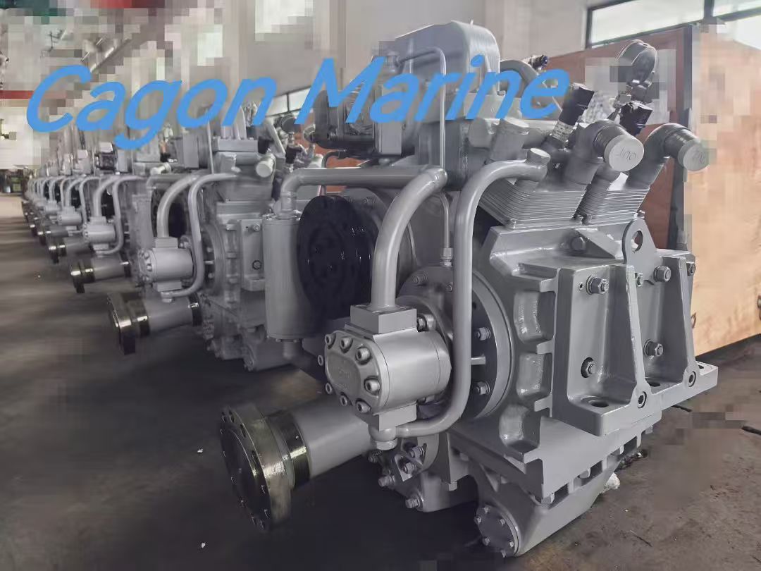 1500-PS-Hochgeschwindigkeits-Hauptmotor, V-Großwinkelgetriebe,